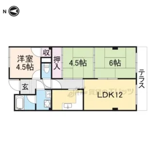 3LDKの間取り画像