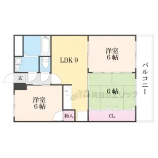 ユーミー和久市【202号室】の間取り