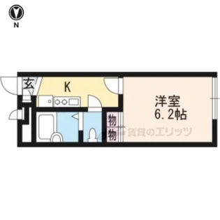 レオパレスボナール【3階】の間取り
