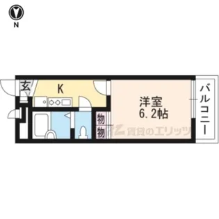 レオパレスボナール【2階】の間取り