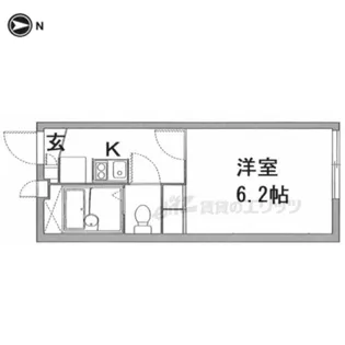 レオパレスグレイス?【1階】の間取り