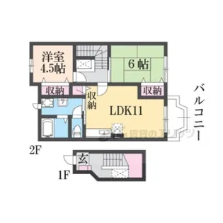 プラース?【203号室】の間取り