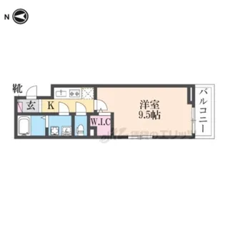 シャルマン昭和町【3階】の間取り