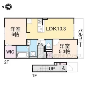 グランノーブル?【2階】の間取り