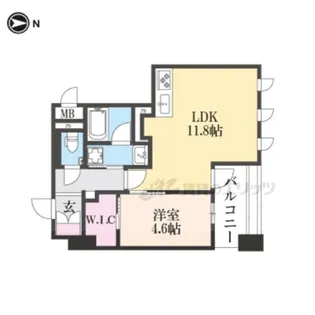 Laviena Nara【2階】の間取り