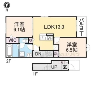 KT南丹【204号室】の間取り