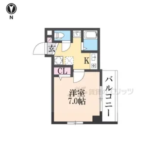 M’プラザ香里参番館【5階】の間取り