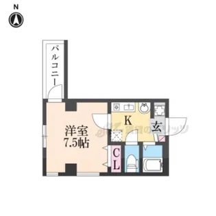 M’プラザ香里参番館【2階】の間取り