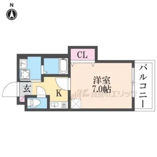 M’プラザ香里参番館【10階】の間取り