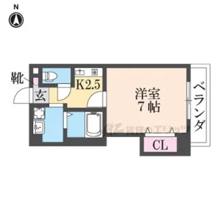 M'プラザ香里参番館【4階】の間取り