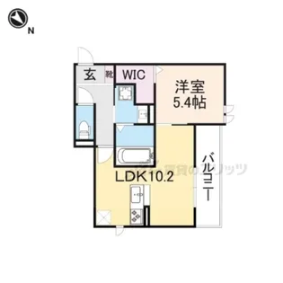 Farouche(ファルーシュ)【3階】の間取り