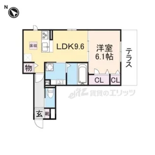 FAROUCHE【1階】の間取り