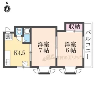 SENS Neyagawa【3階】の間取り