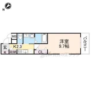 グレイス・M【3階】の間取り