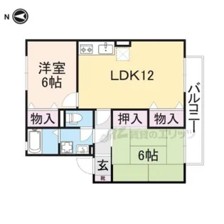 カサベルテ C棟【1階】の間取り