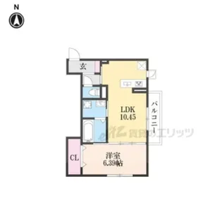 Villa riviere【2階】の間取り