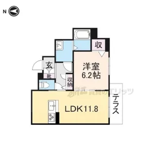 セ・モア【103号室】の間取り