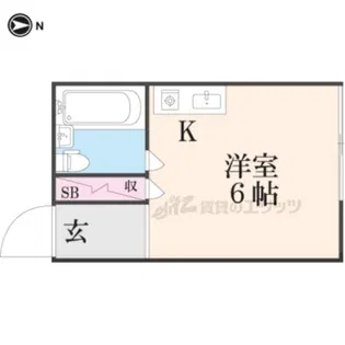 ハイツプチトマト【2階】の間取り