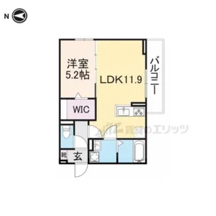 ラ・トレフルせいま?【3階】の間取り