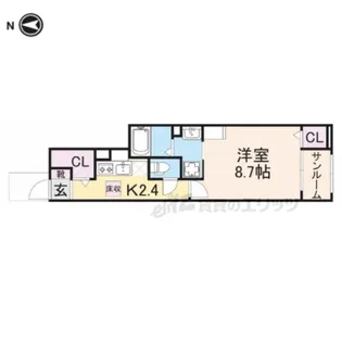 サクラーレ【1階】の間取り