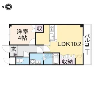 アイレ【2階】の間取り
