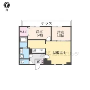 WindBell出口【1階】の間取り