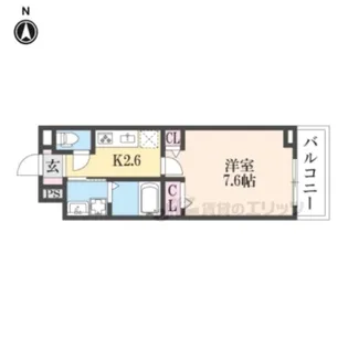 ルフレ【2階】の間取り
