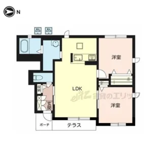 シャーメゾン クレスト【A101号室】の間取り