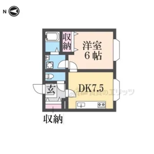 クレールヒロタ2【207号室】の間取り
