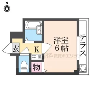 ラックハウス【1階】の間取り