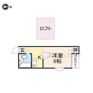 みすずコーポ?【3階】の間取り