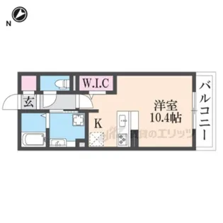 メゾンジュネス【2階】の間取り