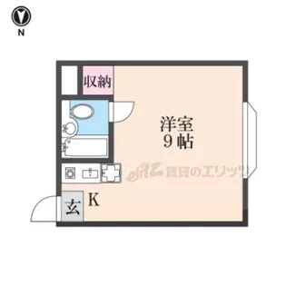 シティライフ高田【210号室】の間取り