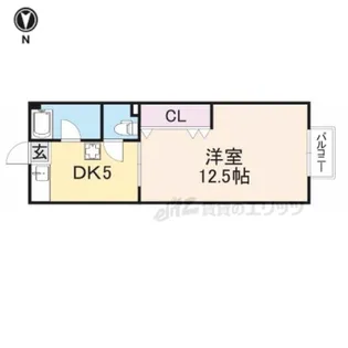 グリーンハイツオオタヤ【2階】の間取り