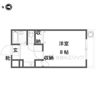 エクセレントハイツ【304号室】の間取り