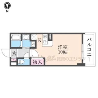 アット長田【305号室】の間取り