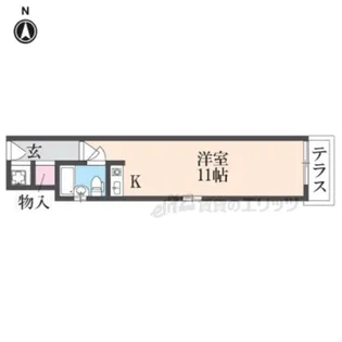 ビーコート【103号室】の間取り