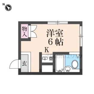 サンルート池田【3階】の間取り