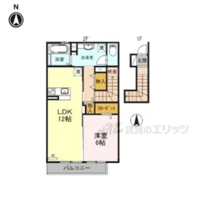 マノワール善根寺【2階】の間取り