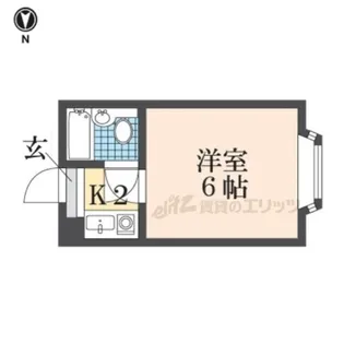 シティライフ香芝【203号室】の間取り