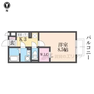 セントヒルズ【2階】の間取り