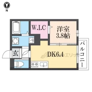 プレミール御幸【2階】の間取り