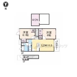 コッティ?【2階】の間取り