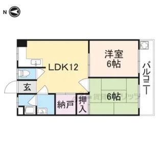 マンション芝【2階】の間取り