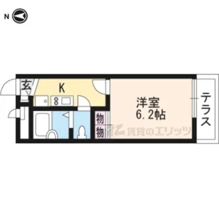 レオパレスMS【1階】の間取り