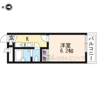 レオパレスMS【2階】の間取り