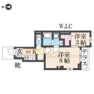 リジエール?【1階】の間取り