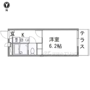 レオパレスアルモニ?【1階】の間取り