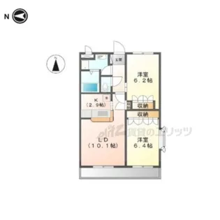 リベルテ【2階】の間取り