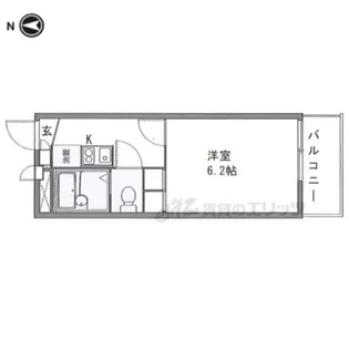 レオパレスアルモニ?【3階】の間取り